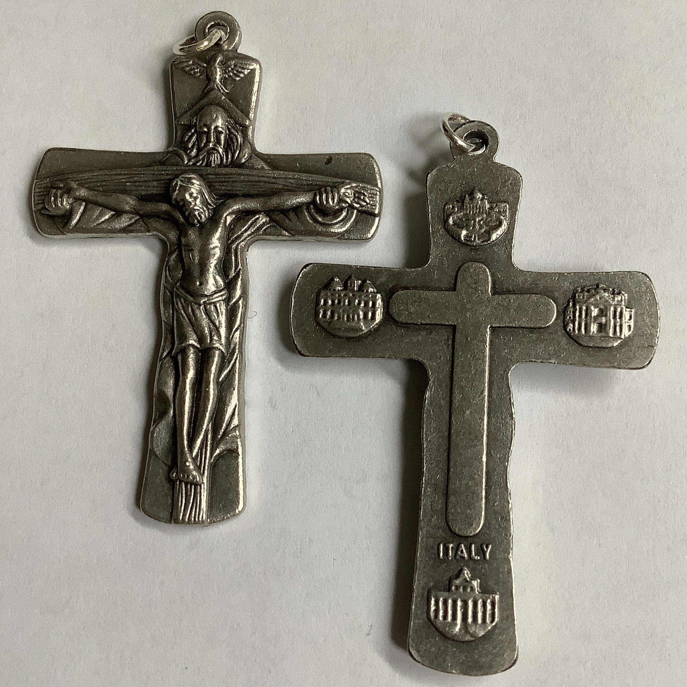Crucifix Medal/Trinity/MD/2"/16-8964