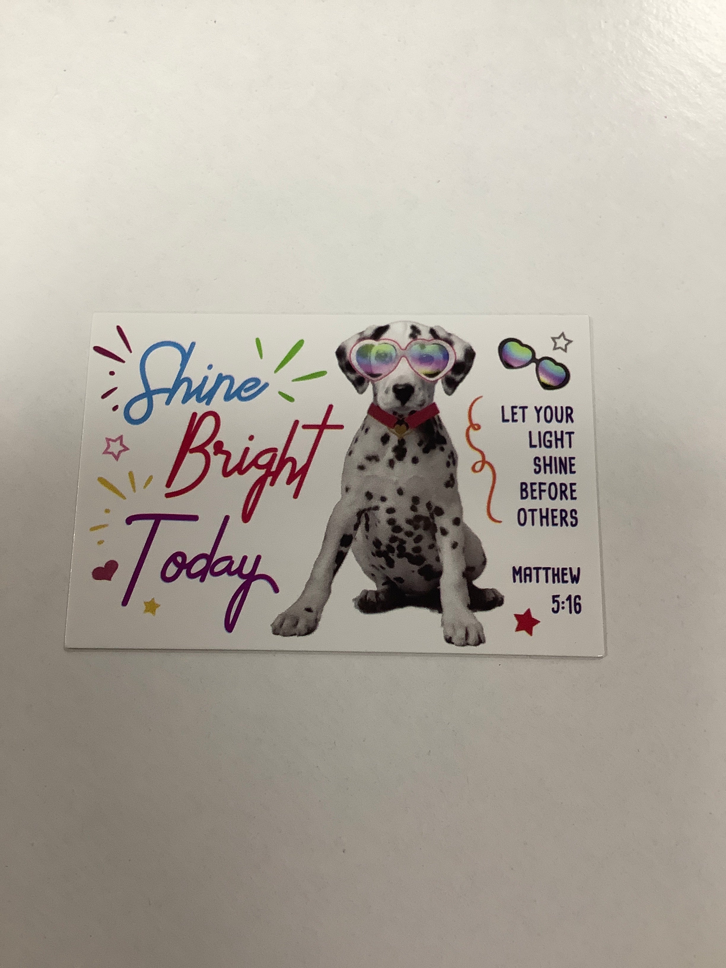 BM-pass it on-Shine Bright Today-Mat 5:16