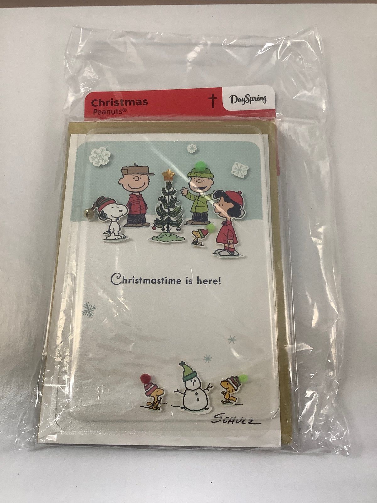 Card-Anyone-Christmas-Peanuts Tree-6240648