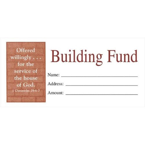 Envelopes/Building Fund