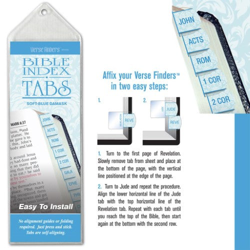 Bible Tabs/Soft Blue/75459