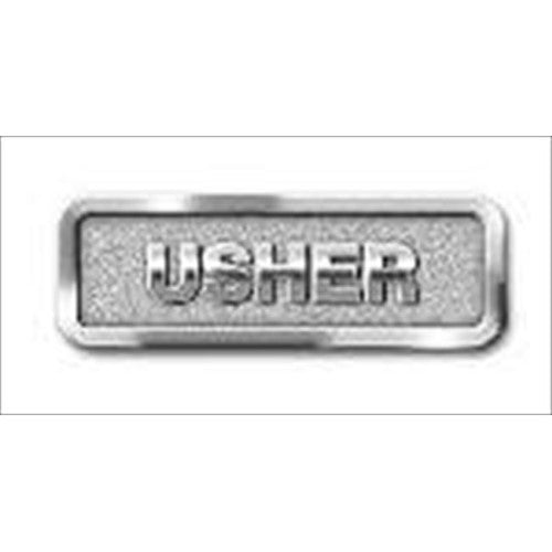 Usher Badge/Silver/Magnetic