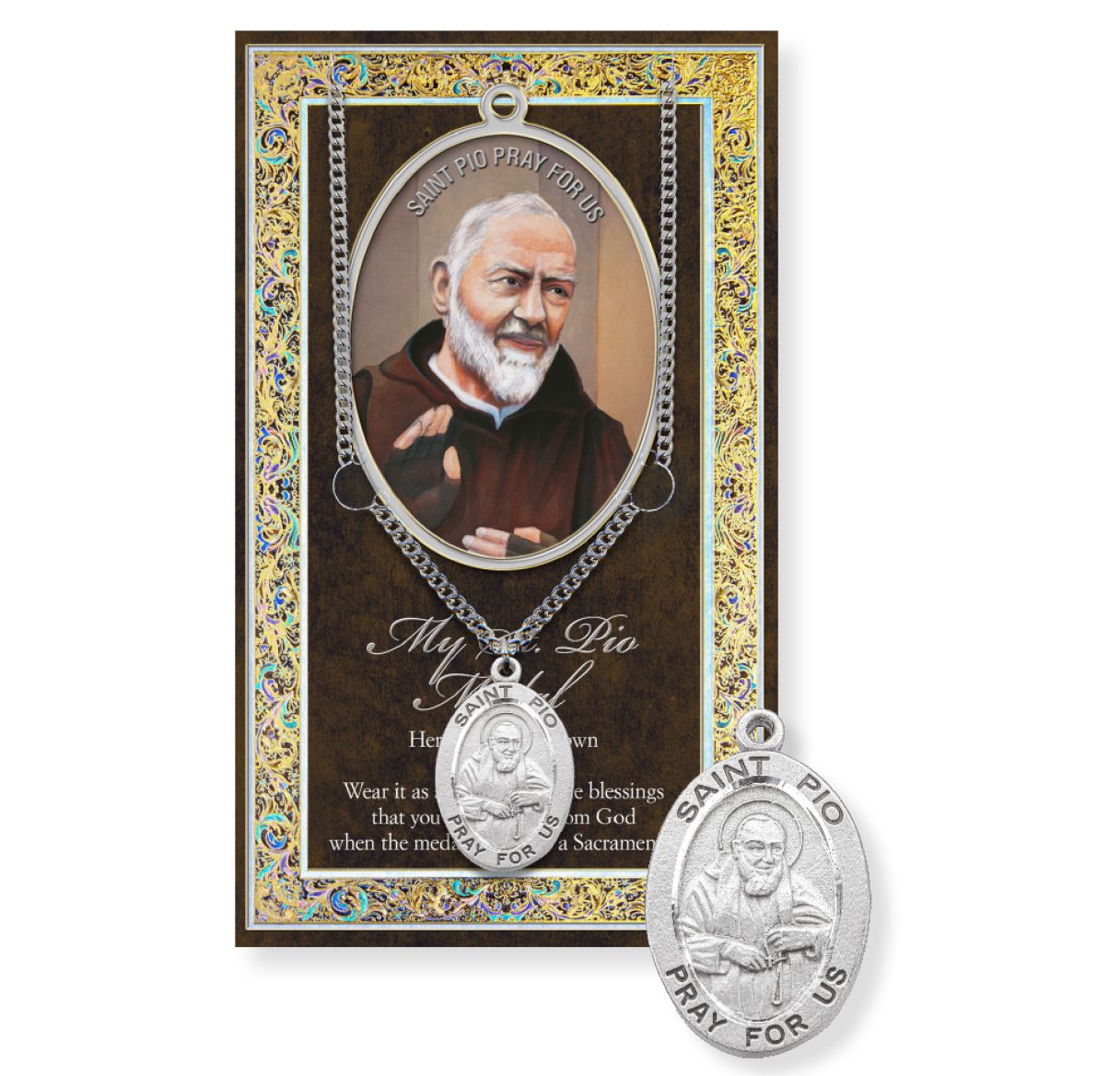 Necklace/Prayer to St. Pio