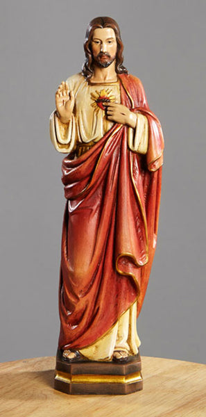 Statue/Sacred Heart/12"