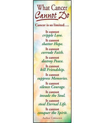 Bookmark/Pkg/What Cancer Cannot