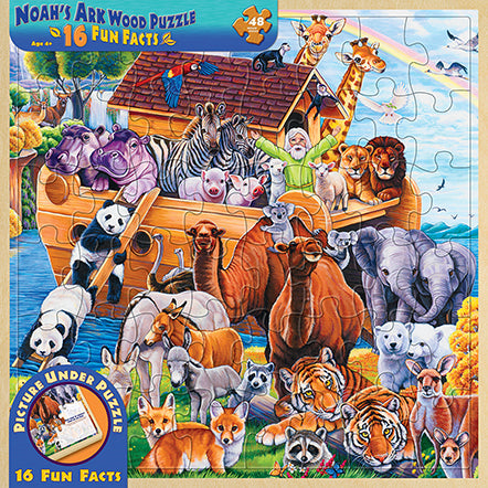 Puzzle-Wooden-48pc-Noah's Ark