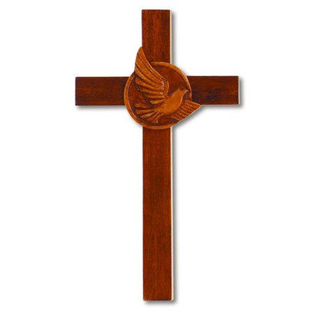Cross/Holy Spirit/Mahogany