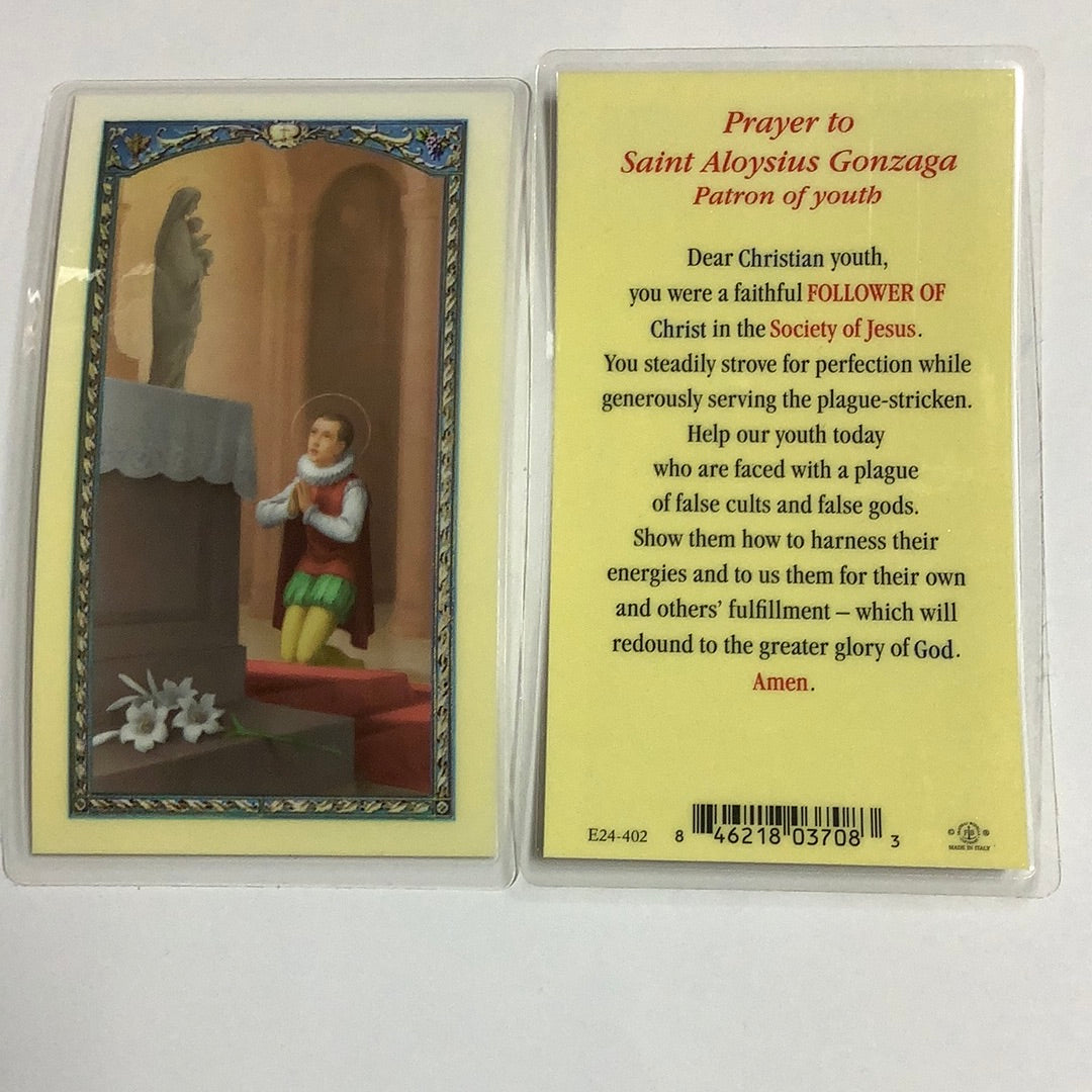 BM-laminated-St Aloysius Gonzaga-E24-402