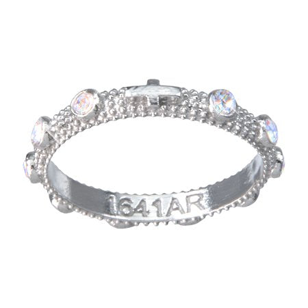 Ring/SS/CZ/Rosary/6