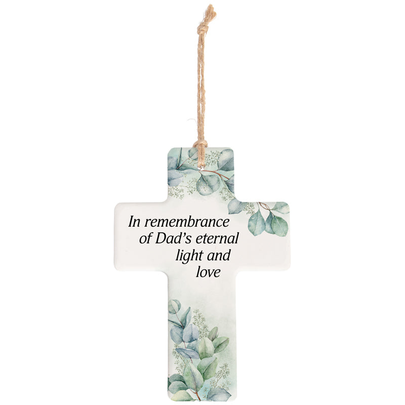 Ornament-Cross-In Remembrance Of Dad