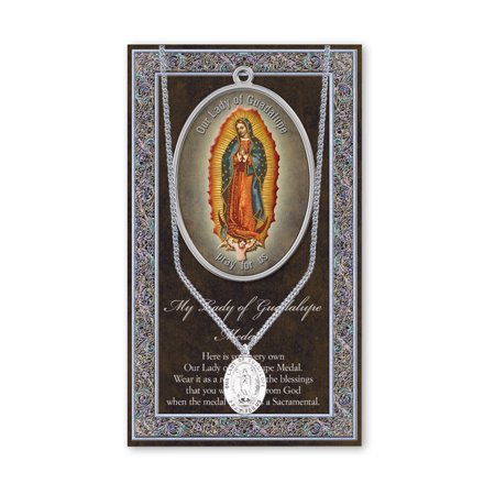 Necklace/OL of Guadalupe/Pewter