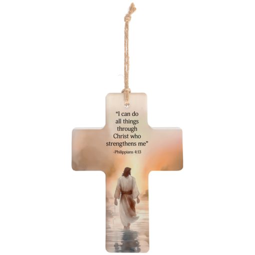 Ornament-Cross-Php4:13-All Things Through Christ