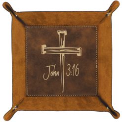 Tray-Catchall-Brown-John 3:16