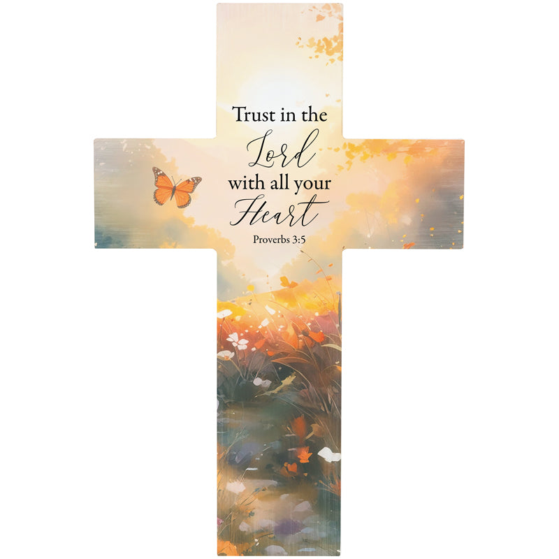 Cross-Wall-Pro 3:5-Trust In The Lord
