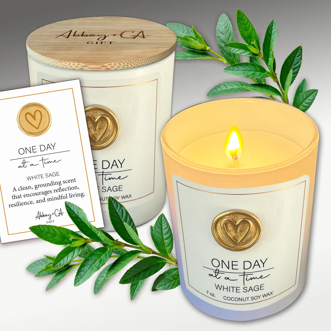 Candle-Scentspirations-One Day-White Sage
