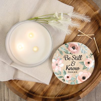 Candle-Be Still & Know-3 Wick Candle