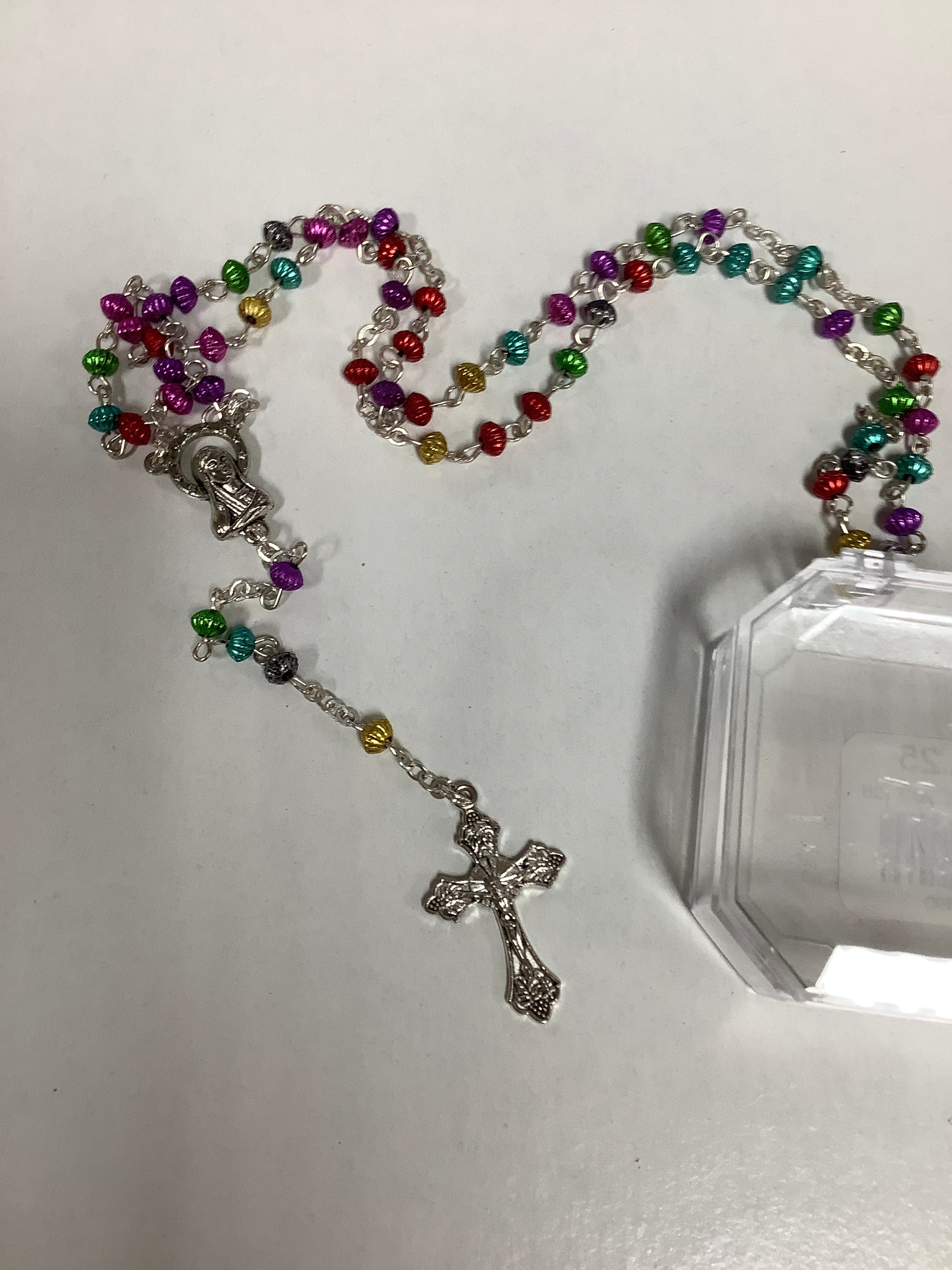 Rosary/Multi/Ridged Bead/4mm
