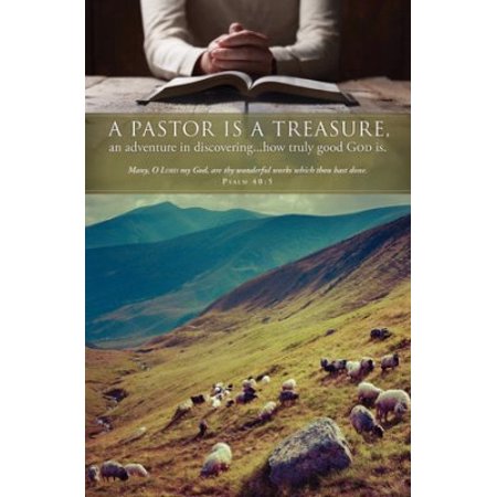 Bulletin/Pastor Apprec/U1603