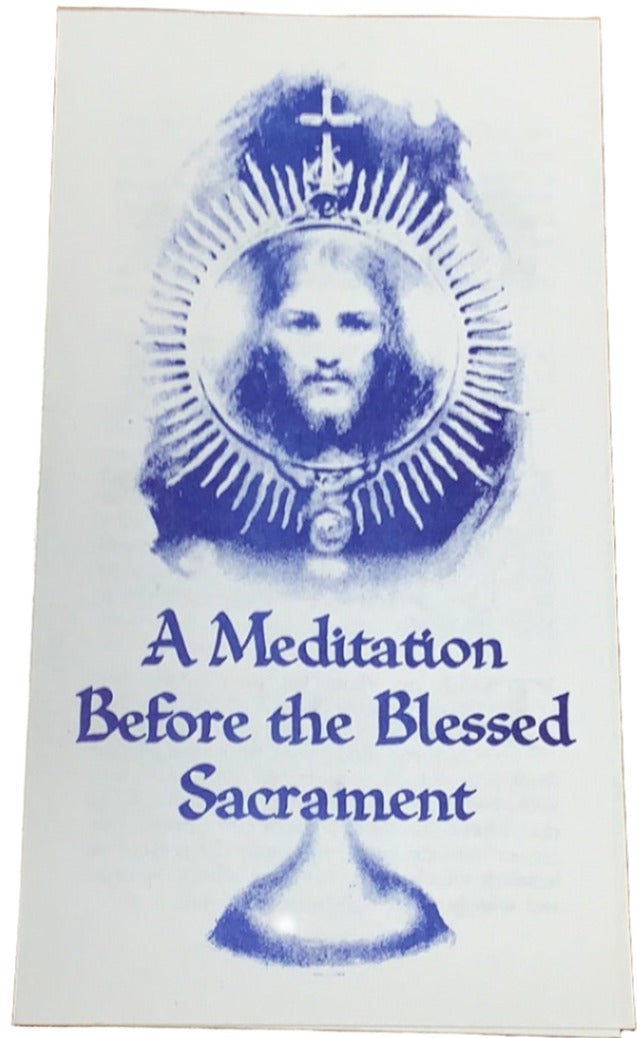 Pamphlet/EN/Blessed Sacrament-English