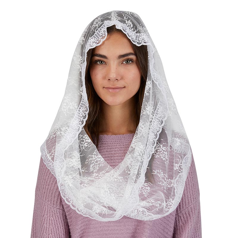 Veil/White Lace/J2586