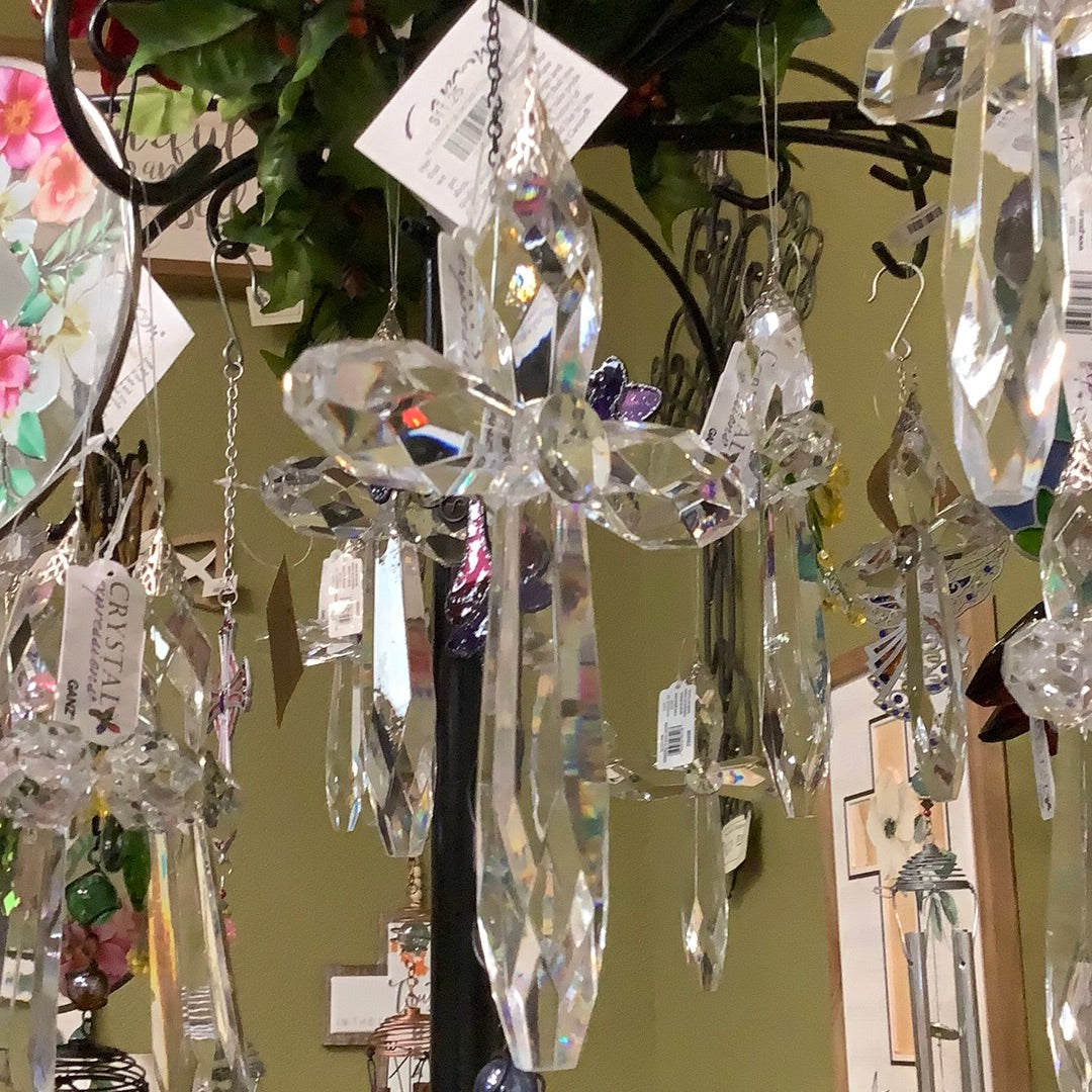 Ornament/Clear/Acrylic Cross