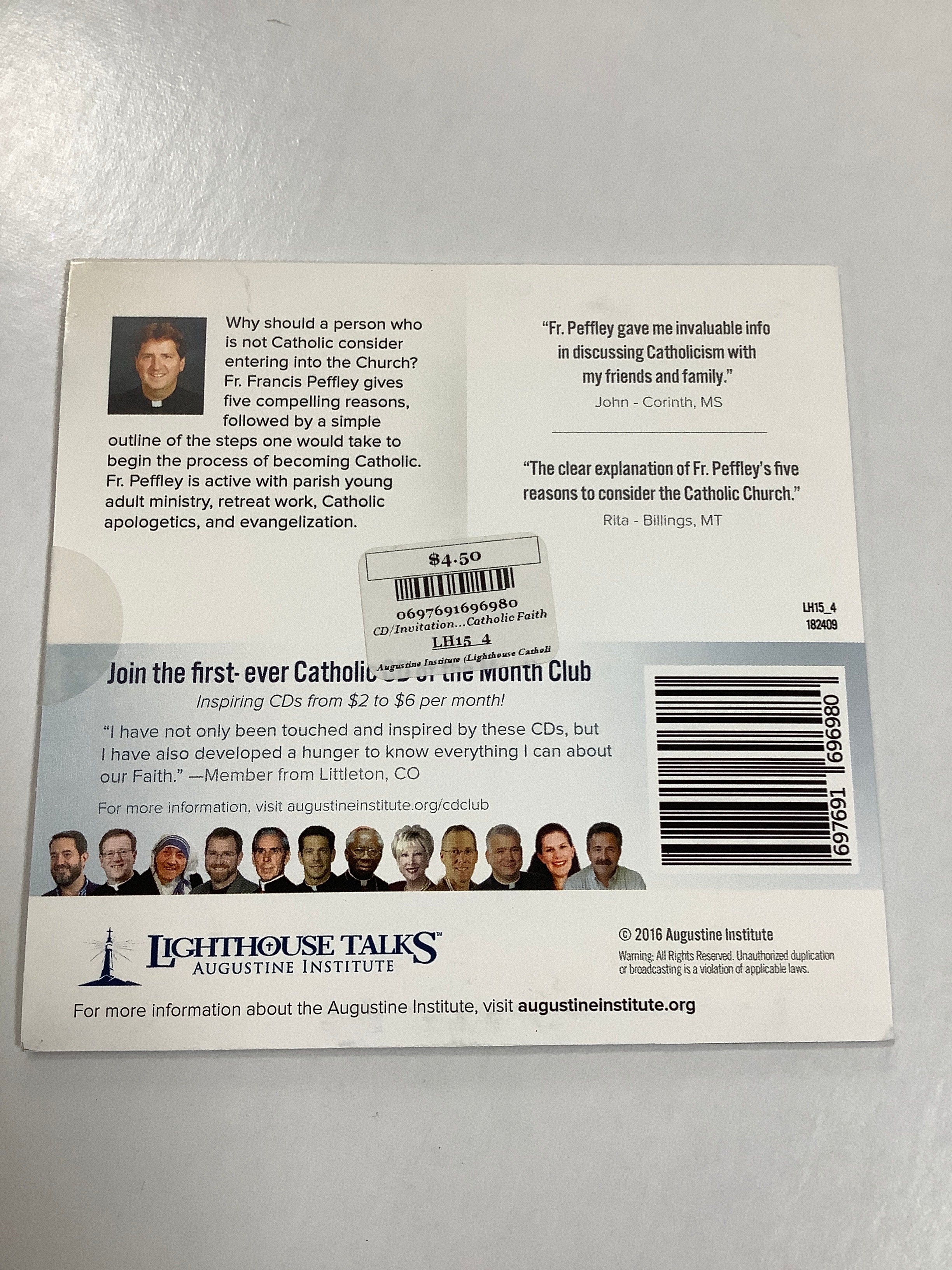 CD/Invitation...Catholic Faith