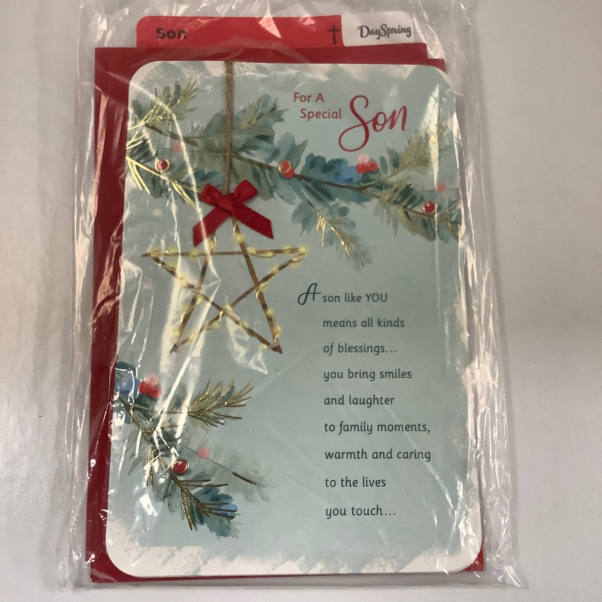 Card-Son-Christmas Tree Star-6240633