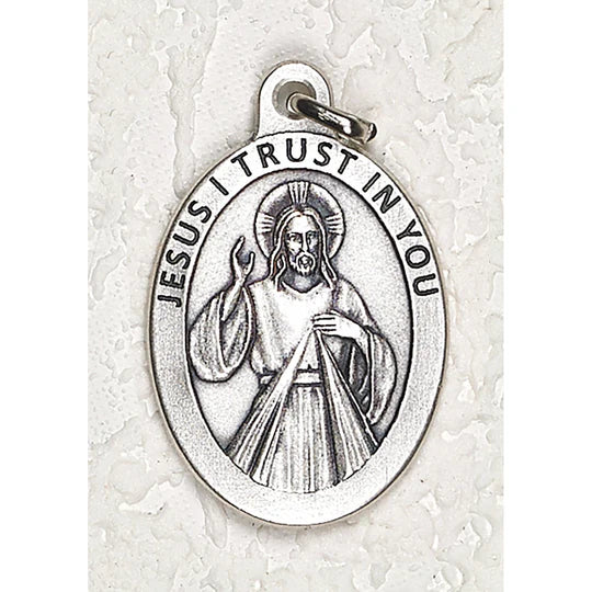 Pendant/DivMercy/StFaustin/Oval