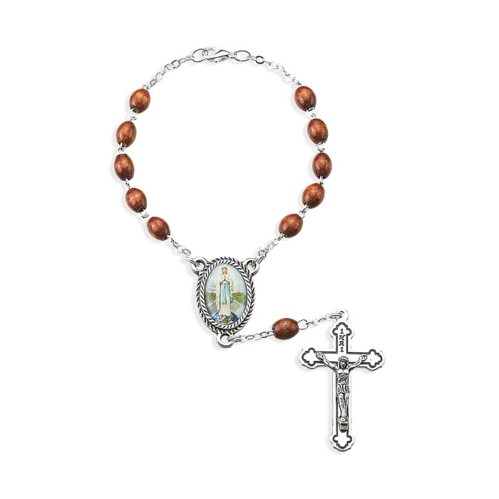 Rosary-Auto-Our Lady of the Highway-Wood