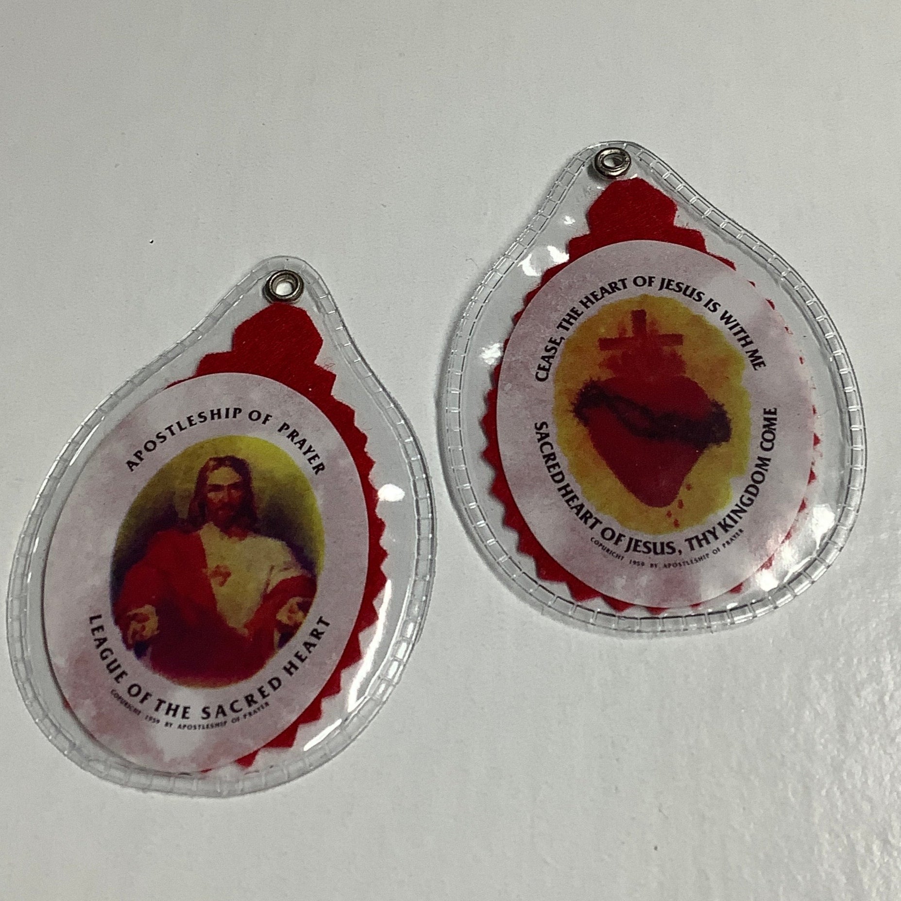 Badge-Sacred Heart-Pocket Piece