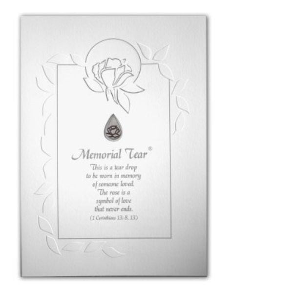 Lapel Pin/Memorial Tear w/card