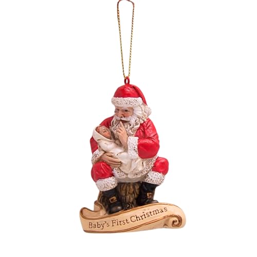 Ornament/Santa w/ Baby