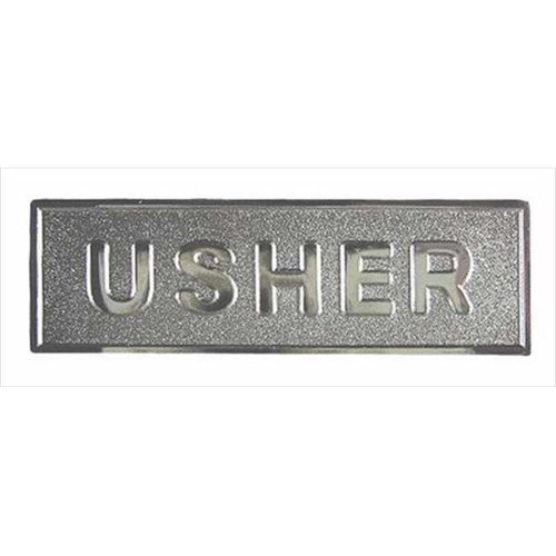Usher Badge/Silver/80643