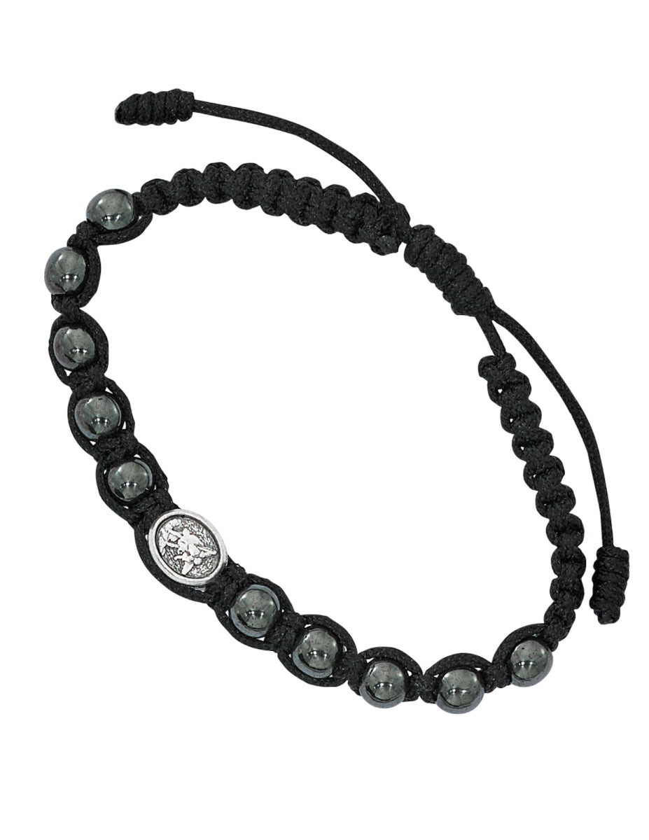 Bracelet/StMichael/Crd/Hematite