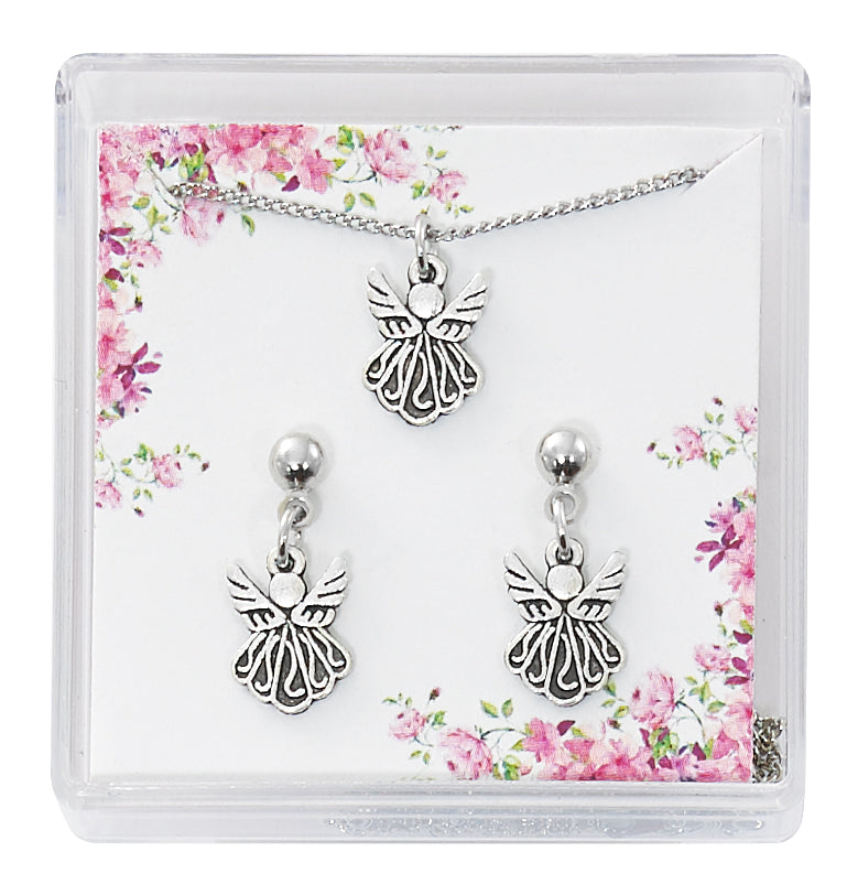 Necklace/Earring Set/Angel