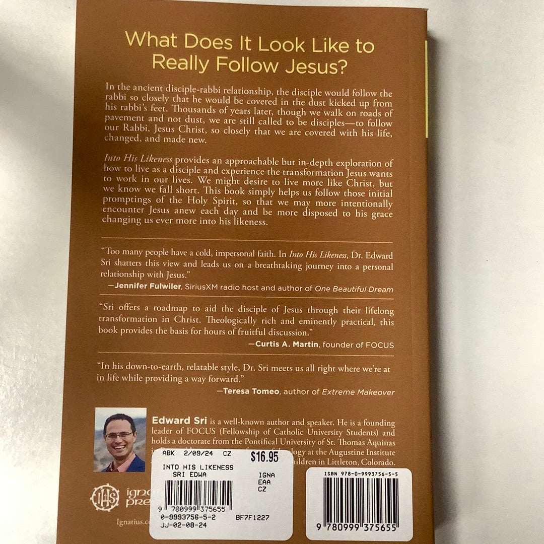 Book/Into His Likeness