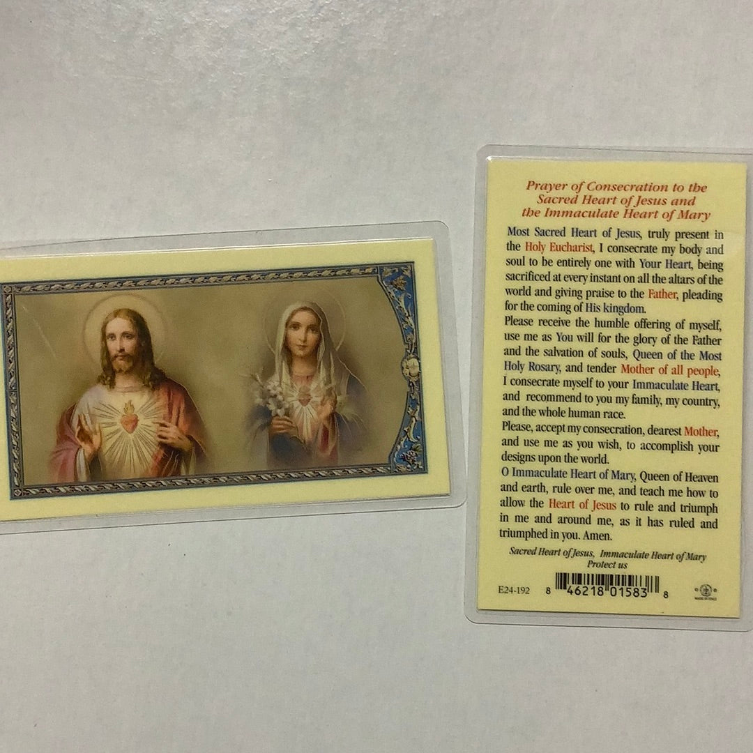 BM-laminated-Sacred Heart of Jesus-E24-192