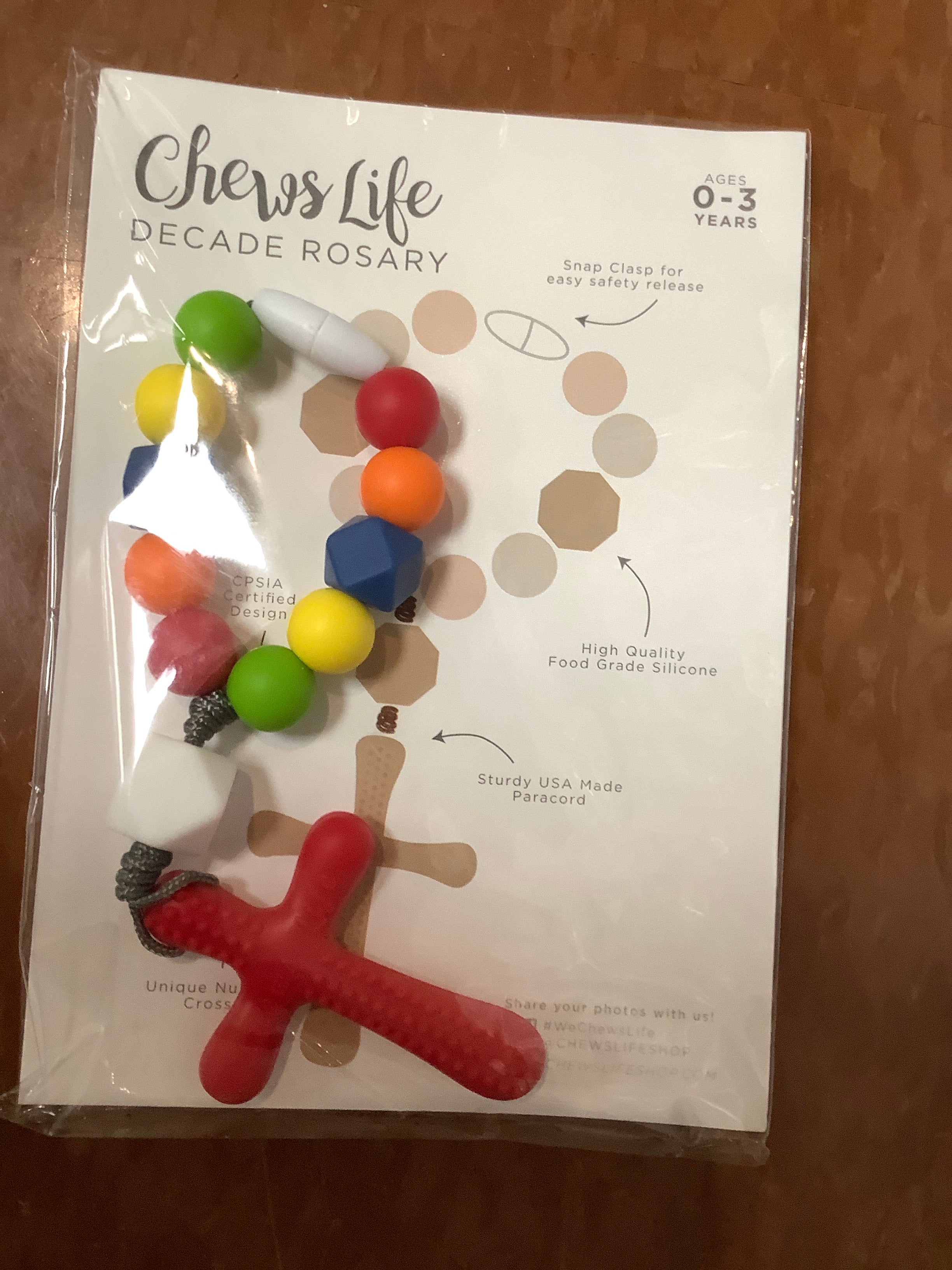 Rosary-Baby-Decade-Chews Life-Mulicolor