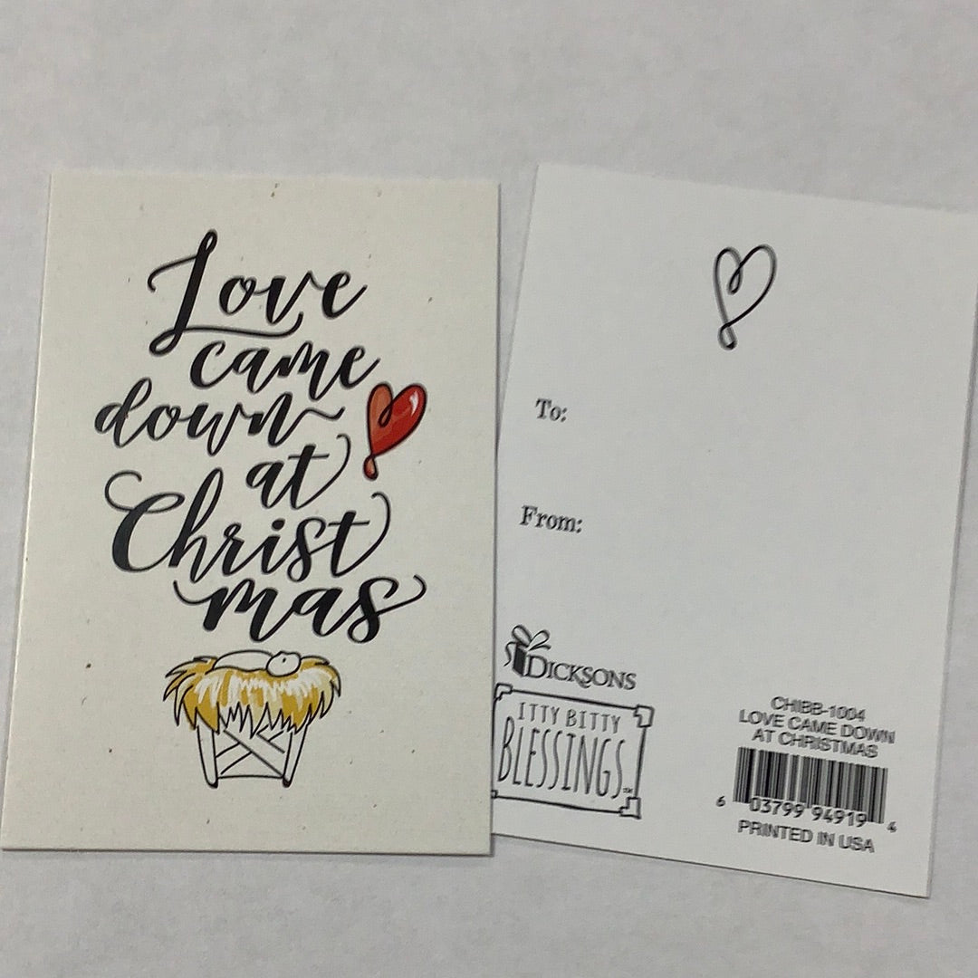 BM-pass it on-Love Came Down At Christmas