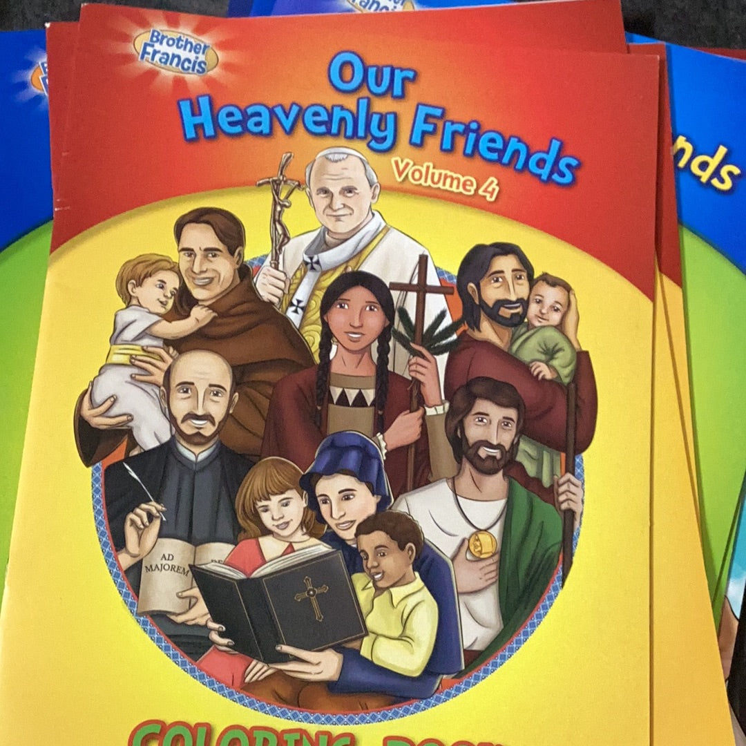 Coloring/Heavenly Friends/Vol.4