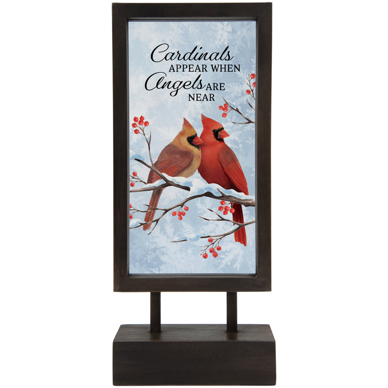 Plaque-Tabletop-Cardinals Appear-13"