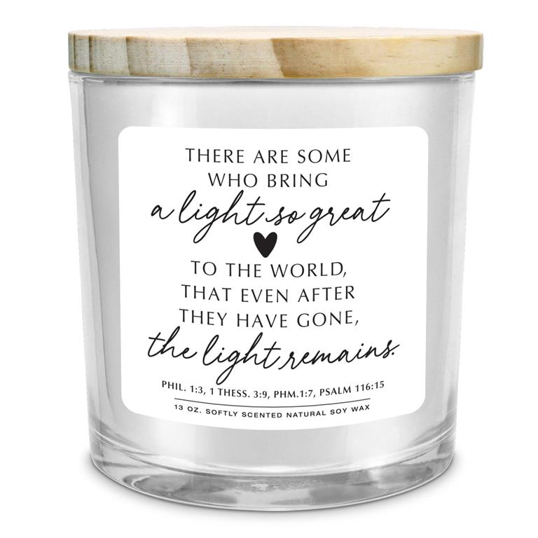 Candle-Soy-A Light So Bright-Grief-13 oz.-35001