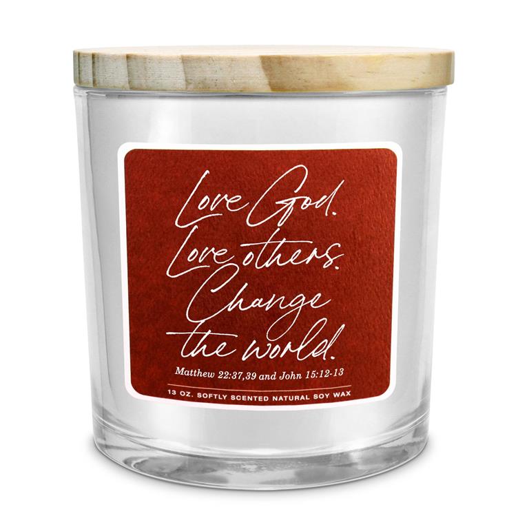 Candle-Love God Love Others-Soy-13oz