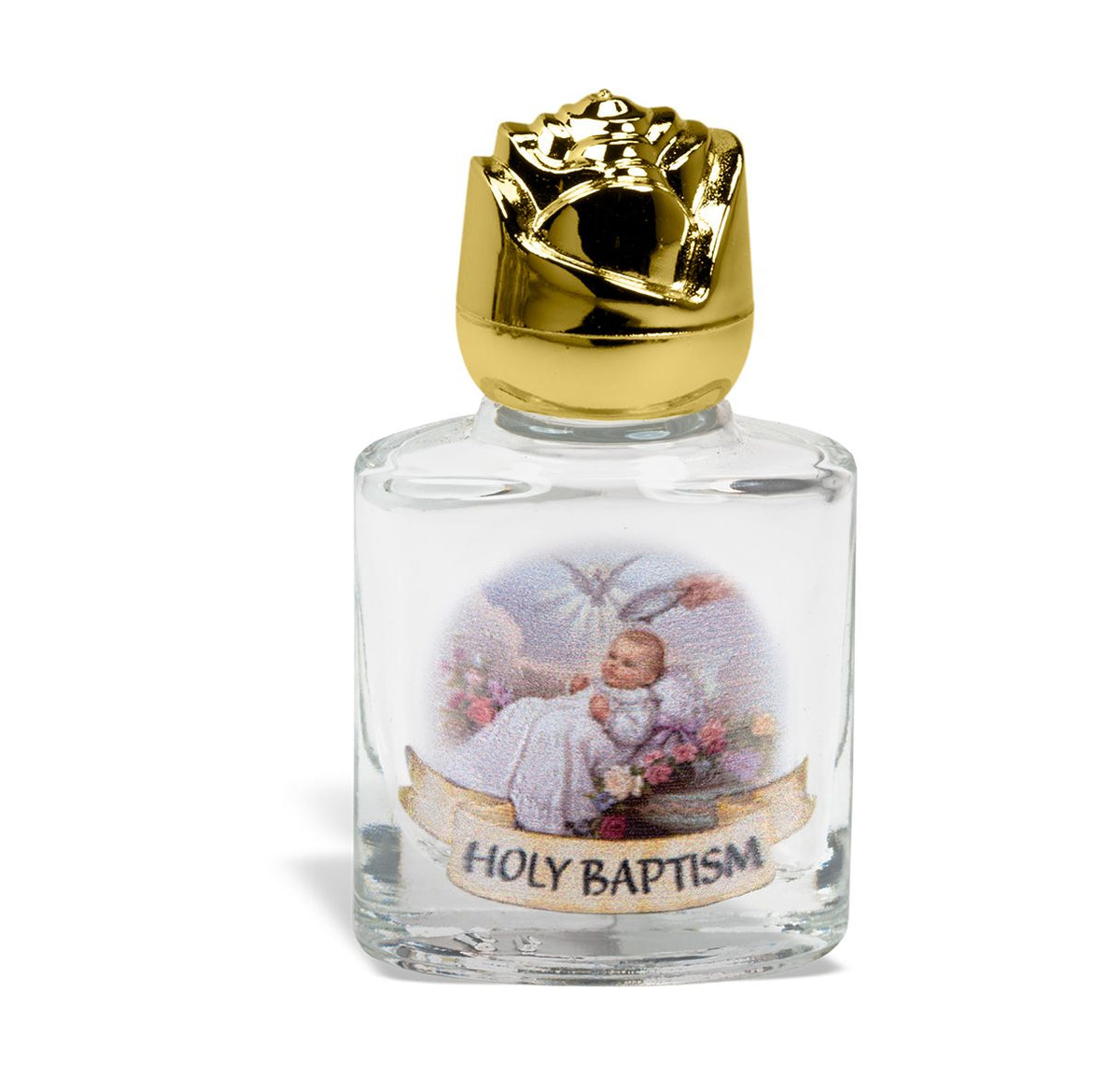 Holy Water Bottle-Baptism-Glass