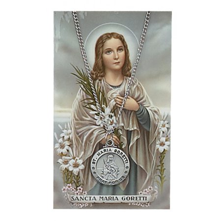 Necklace/Card/St. Maria Gorett