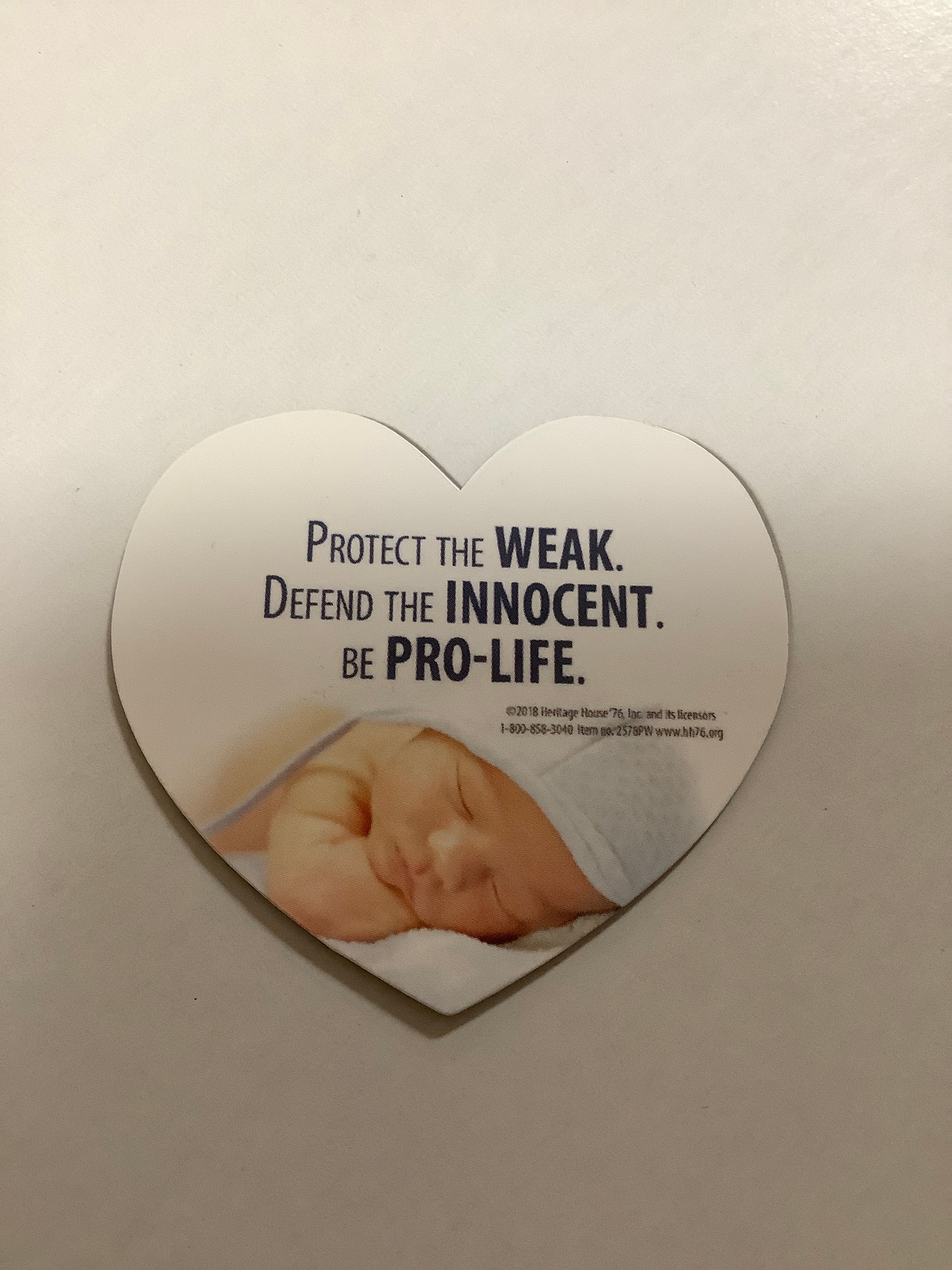 Magnet/Pro-Life/Protect...Weak