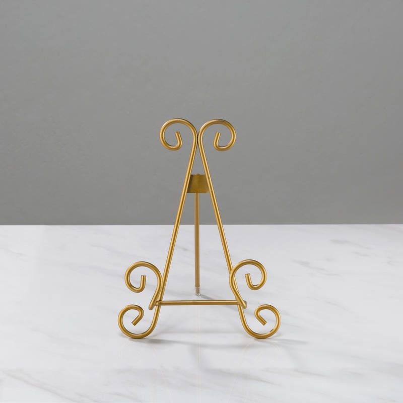 Easel/Metal/Gold/9"/55709
