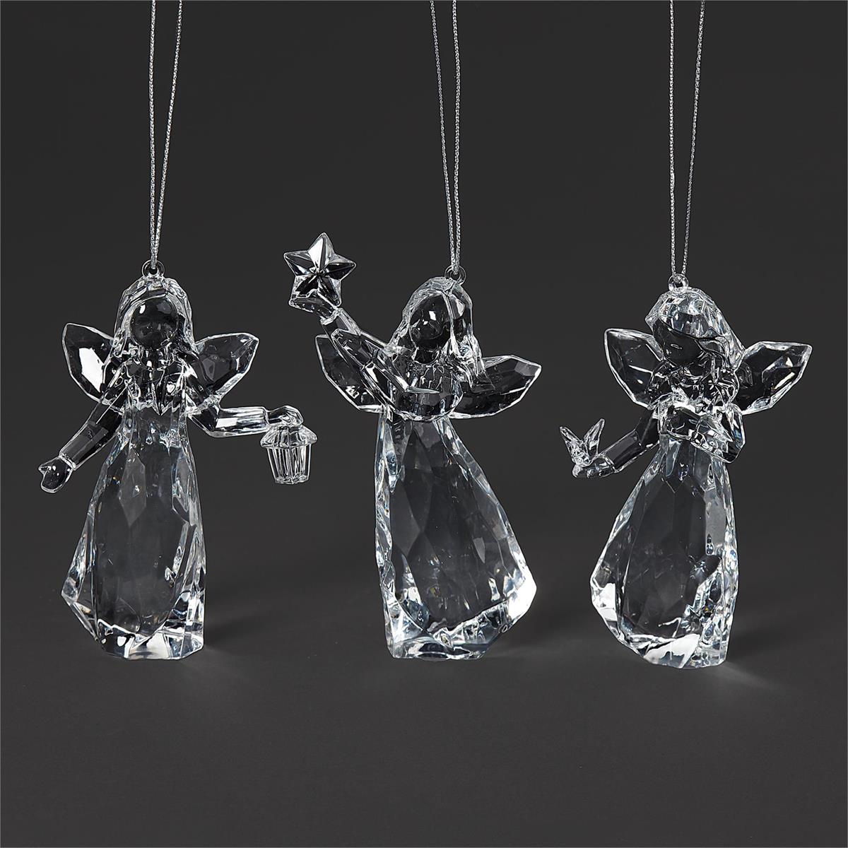 Ornament-Icy Angel-Asstd-4.5"