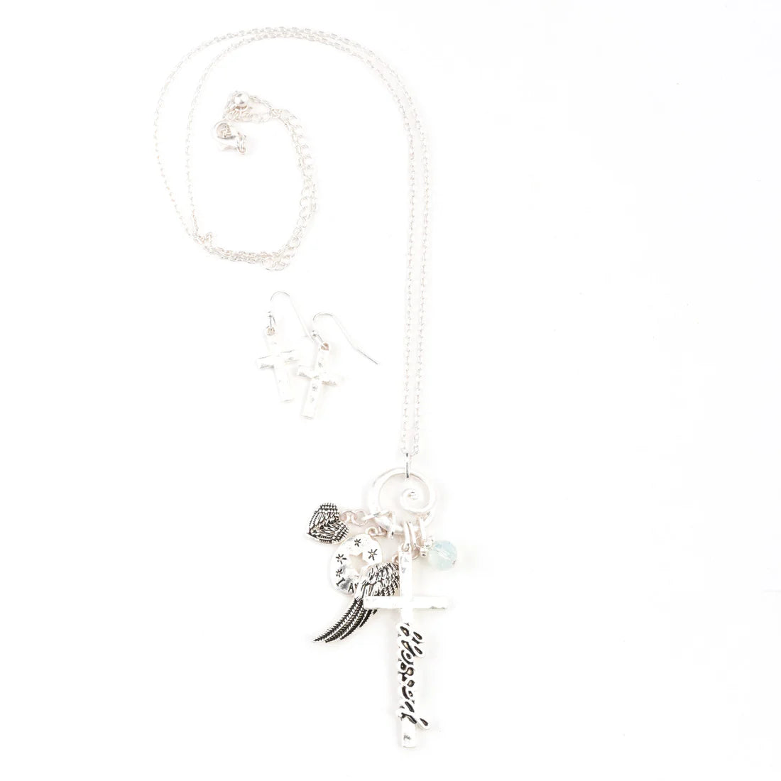Jewelry-Necklace-Blessed-Charms-Silver