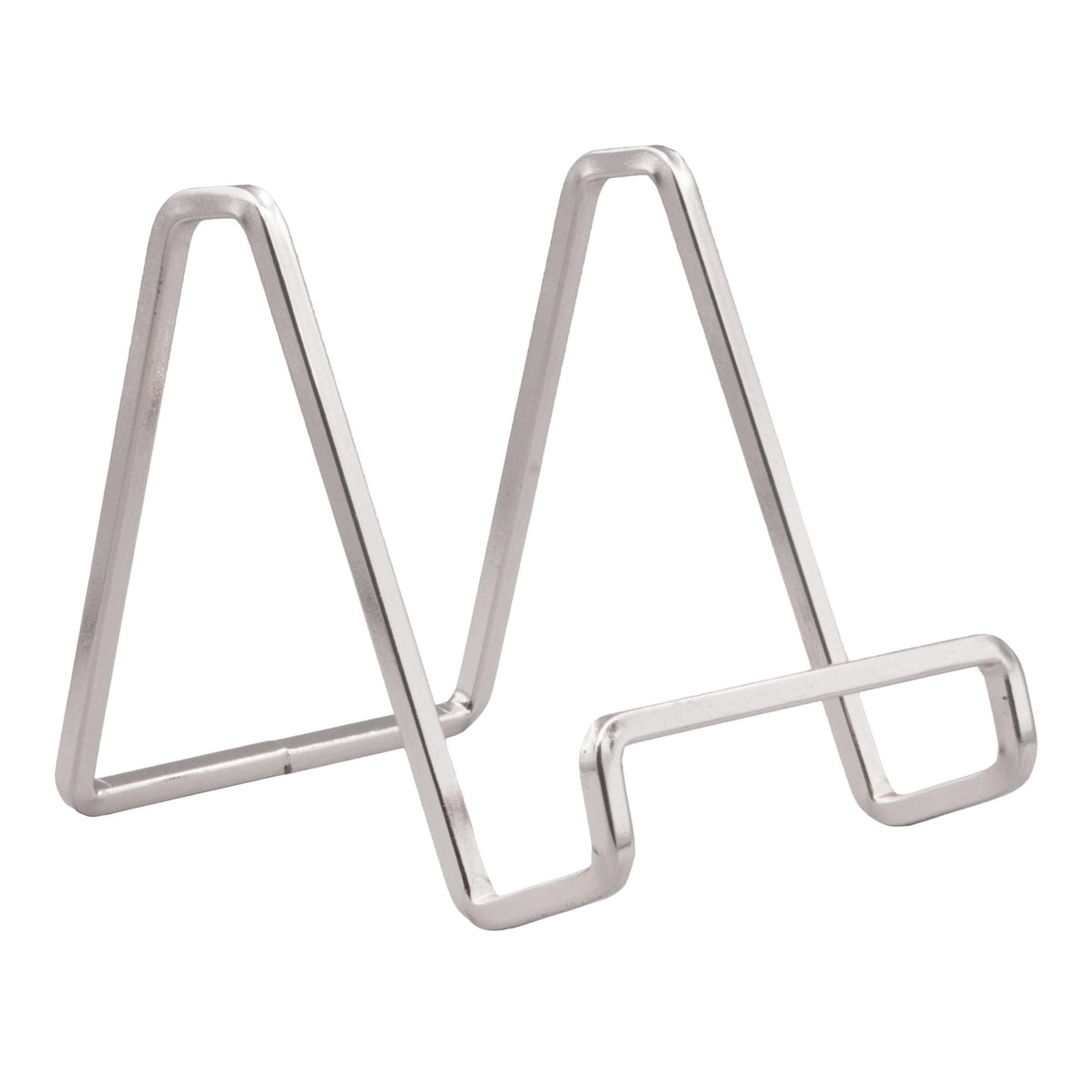 Stand-Square Wire-Silver Plated-3"